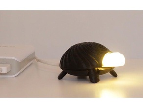 aydınlatma kaplumbağa hayvanlar ışık usb-led 3d print model - Mito3D