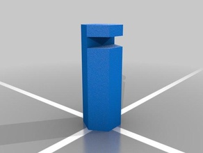 hex pillar games 3d print model - Mito3D