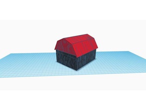 un lourd grange bâtiments et structures 3d print model - Mito3D