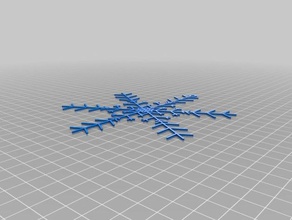 special snowflake 007 interactive art customized 3d print model - Mito3D