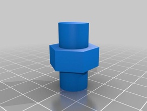 my customized bolt blank cutting cad 3d printing 3d print model - Mito3D