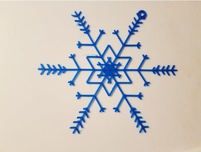 special snowflake 008 interactive art customized 3d print model - Mito3D
