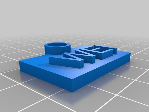 meu nome personalizado tag chaveiro wei chaveiros 3D print model - Mito3D