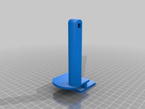 guider 2 filament holder pin remix 3d printer parts 3d print model - Mito3D