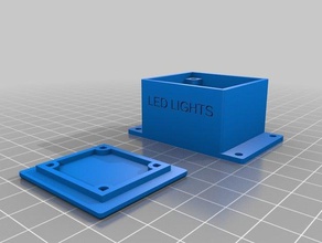 my customized electronic project box electronics 3d print model - Mito3D