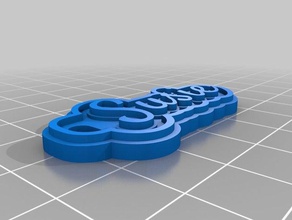 susie green keychains customized 3d print model - Mito3D