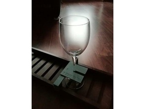 wineglasstand Badewanne Bad 3d print model - Mito3D