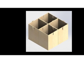 pencil vase tool holders & boxes 3d print model - Mito3D