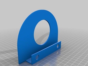 maniglia semplice parti di ricambio porta della la 3d print model - Mito3D