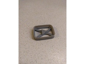 youtube playbutton cookie cutter kitchen & dining cookiecutter play button 3d print model - Mito3D