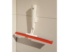 soporte de pared ikea lillnaggen la escobilla goma cuarto baño 3d print model - Mito3D