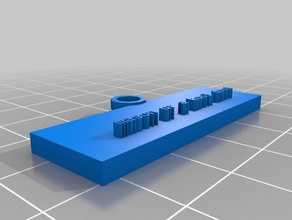 meu boi maçons presente de natal chaveiros personalizado 3d print model - Mito3D
