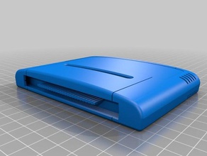 super famicom cartouche nintendo pal les jeux vidéo 3d print model - Mito3D