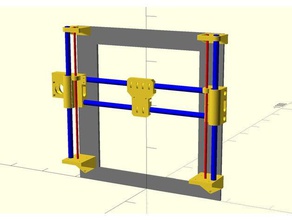 paramétrique prusa i3 kit stabilisateur de la partie 2 L'impression 3d 3d print model - Mito3D