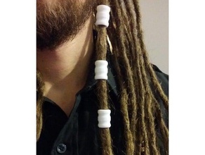 dreads Perlen 4 Mode dreadlockbeads dreadlocks Haar 3d print model - Mito3D