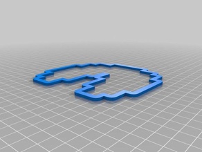 meu personalizados pac-man jogos de vídeo personalizado 3d print model - Mito3D