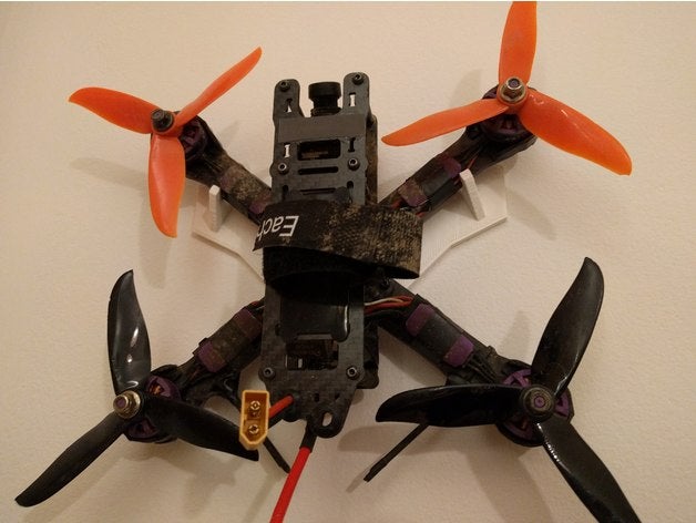 élégant drone de bâti mur 5dans & 2 en images r c véhicules 2inch 5 pouces les drones montage mural eachine assistant x220 le mont qx90 qx95 support crochet 3D print model - Mito3D
