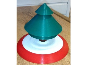 christmas tree minor assembly required decor 3d print model - Mito3D