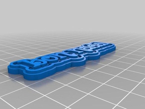 jose bon nadal campclar Schlüsselanhänger kundengebundene 3d print model - Mito3D