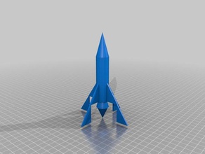 graham rocket81 La impresión en 3d 3d print model - Mito3D