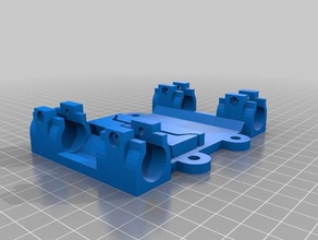 tronxy x3 x3a bed upgrade remix 3d printer parts 3d print model - Mito3D