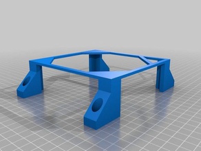 gigabyte brix unter dem Tisch, unterstützen - Organisation Unterstützung Tabelle tabletop 3d print model - Mito3D