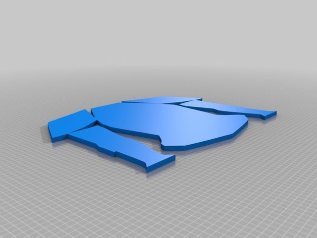 runescape platebody oyunlar zırh old school osrs 3D print model - Mito3D