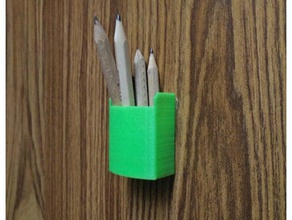 small pencil pot organization 3d print model - Mito3D