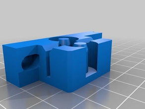 prusa mk2s y cinturón de sujeción mk3 extrusor Impresora 3d las piezas i3 mk2 3d print model - Mito3D