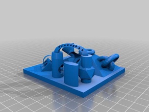 extreme torture printing 3d tests 3d print model - Mito3D