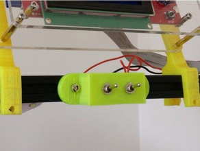 two switch bracket electronics 3d print model - Mito3D
