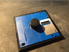 disquete limpiador equipo amiga commodore 3d print model - Mito3D