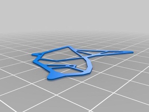 meine individuelle origami-Vogel Tiere kundengebundene 3d print model - Mito3D