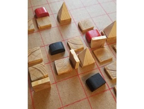 malu jogo de tabuleiro jogos boardgame boardgames stratergy brinquedo brinquedos 3d print model - Mito3D