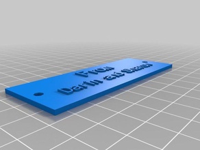 özel plaketimi organizasyon özelleştirilmiş 3d print model - Mito3D