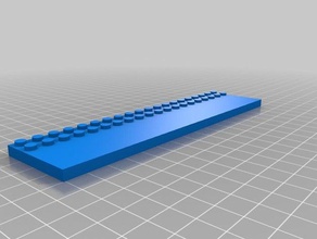 my customized lego-compatible brick take2 construction toys 3d print model - Mito3D