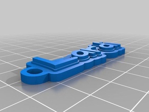 llavero lardi llaveros personalizado 3d print model - Mito3D