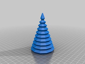 vaso albero di natale arredamento su misura 3d print model - Mito3D