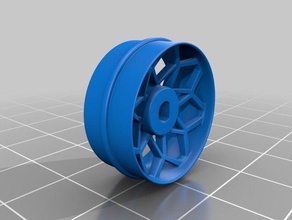 cerchio ruota 7-attraversamento xmod r c i veicoli auto la ruote xmods 3d print model - Mito3D