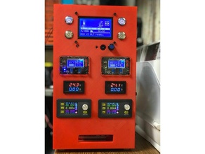 personalizzato scatola di controllo tevo la vedova nera La stampa 3d recinzione elettronica recinto psu alimentatore custodia 3d print model - Mito3D