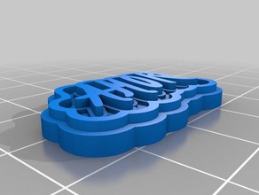 amor dorian centcelles chaveiros personalizado 3d print model - Mito3D