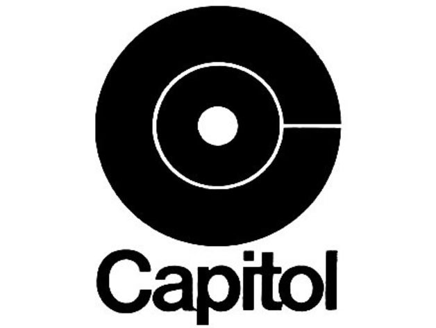 capitol records logo 1969-1978 signs & logos old outline template 3D print model - Mito3D