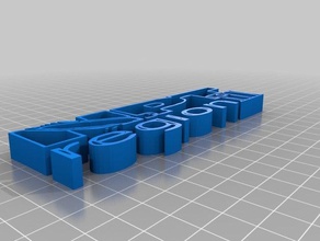 3 bölge 3d baskı 3d print model - Mito3D