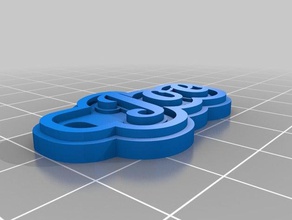 llavero de joe llaveros personalizado 3d print model - Mito3D