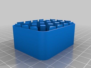 20 aaa charged bottom organization customized 3d print model - Mito3D