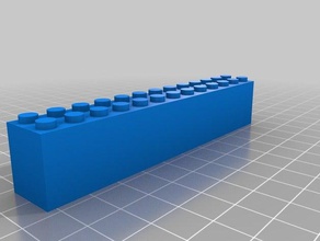 lego-kompatibel Ziegel Bau-Spielzeug kundengebundene 3d print model - Mito3D