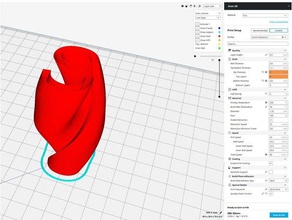 x & s forme vaso modalità La stampa 3d il 3d print model - Mito3D