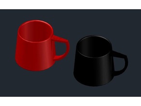3oz yaktı espresso fincan kupa yaklaşık 29ml 3d baskı kamp kahve kap bardak ev kapalı mutfak mug kupalar nespresso ons açık plakaları çekim içki kadehi çay güzel kablolu 3d print model - Mito3D
