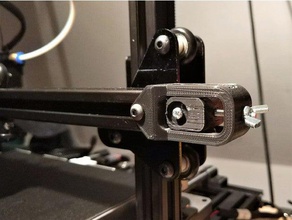 x-belt tensioner anet e10 3d printer parts anete10 mod upgrade 3d print model - Mito3D