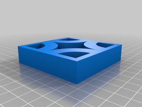 Zier-block Gebäude & Strukturen block die caster Schimmel ornamental - Vorlage 3d print model - Mito3D